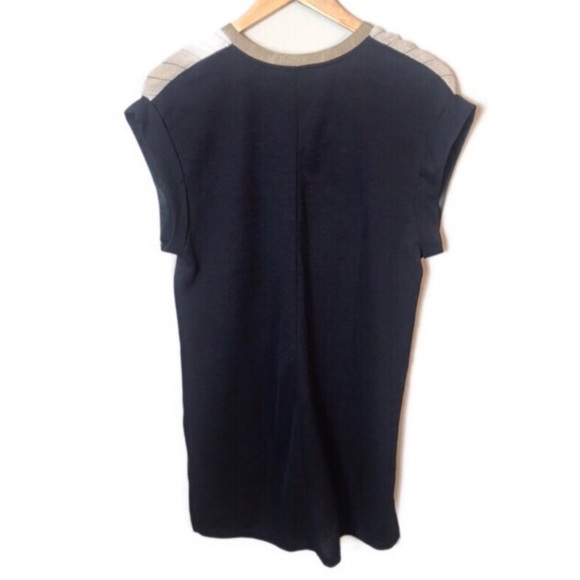 ZARA Crepe Knir Tunic Top - Picture 2 of 7